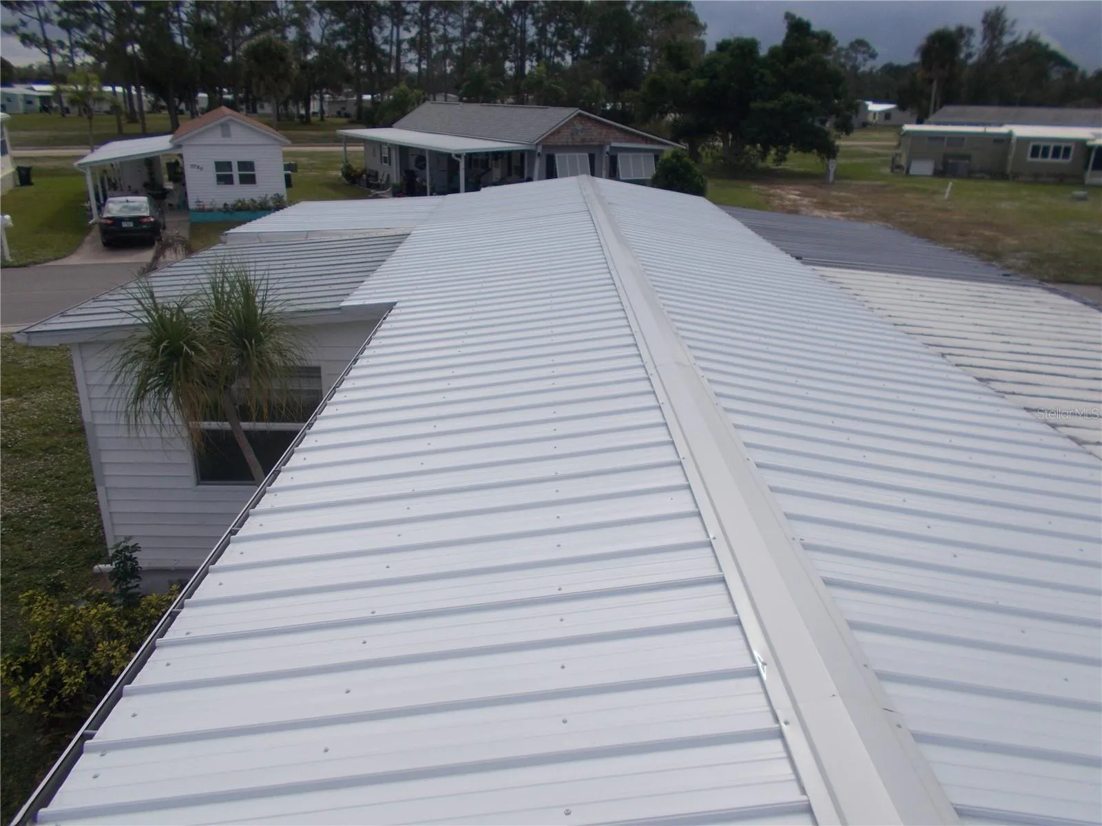 New metal roof