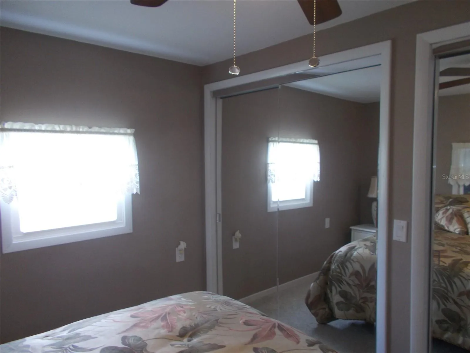 Mirrored Closet in Bedroom #2