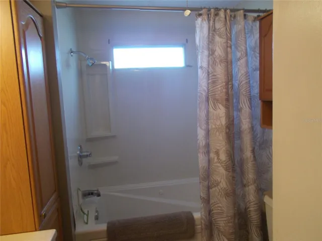 Bathroom #2 showing tub