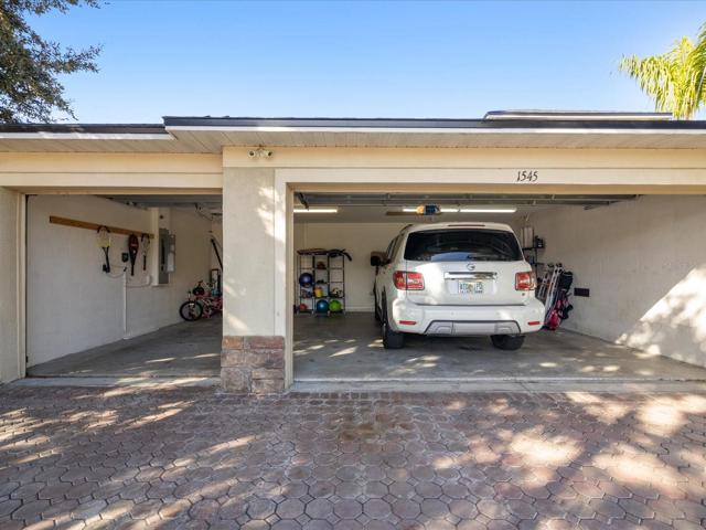 Plenty of parking for large suv