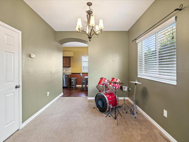 Formal Dining Room w/large storage closet