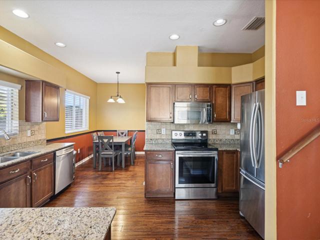 Kitchen view from family room