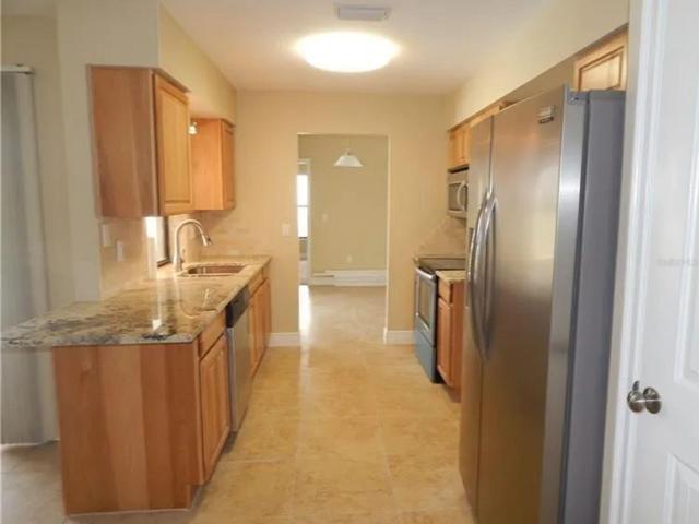 Dining Room Entrance Door through Kitchen
