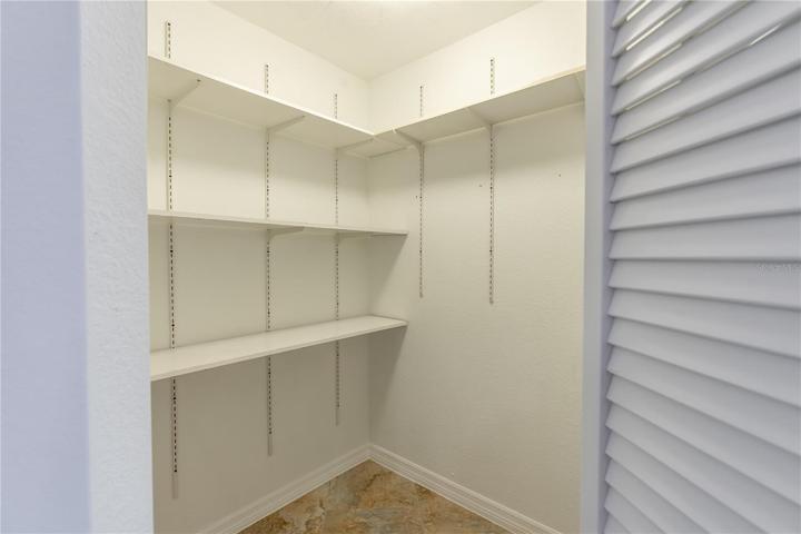 Kitchen walk in pantry