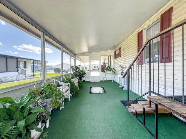 Screened porch