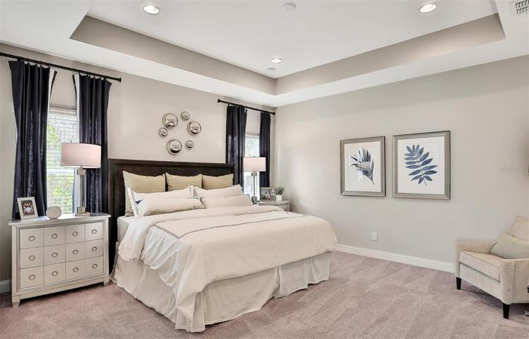 Model Home Design Only. Pictures and furnishings are for illustrative purposes only. Elevations, colors and options may vary. Furniture is for model home staging only.