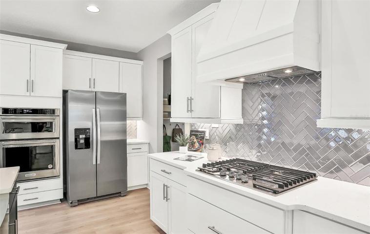 Model Home Design Only. Pictures and furnishings are for illustrative purposes only. Elevations, colors and options may vary. Furniture is for model home staging only.