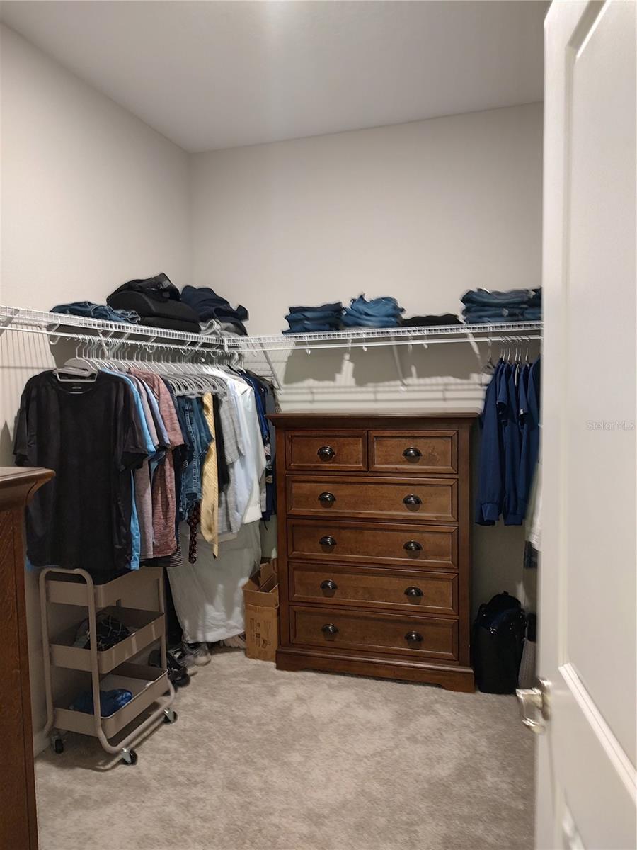 Walk in Master/Primary Closet