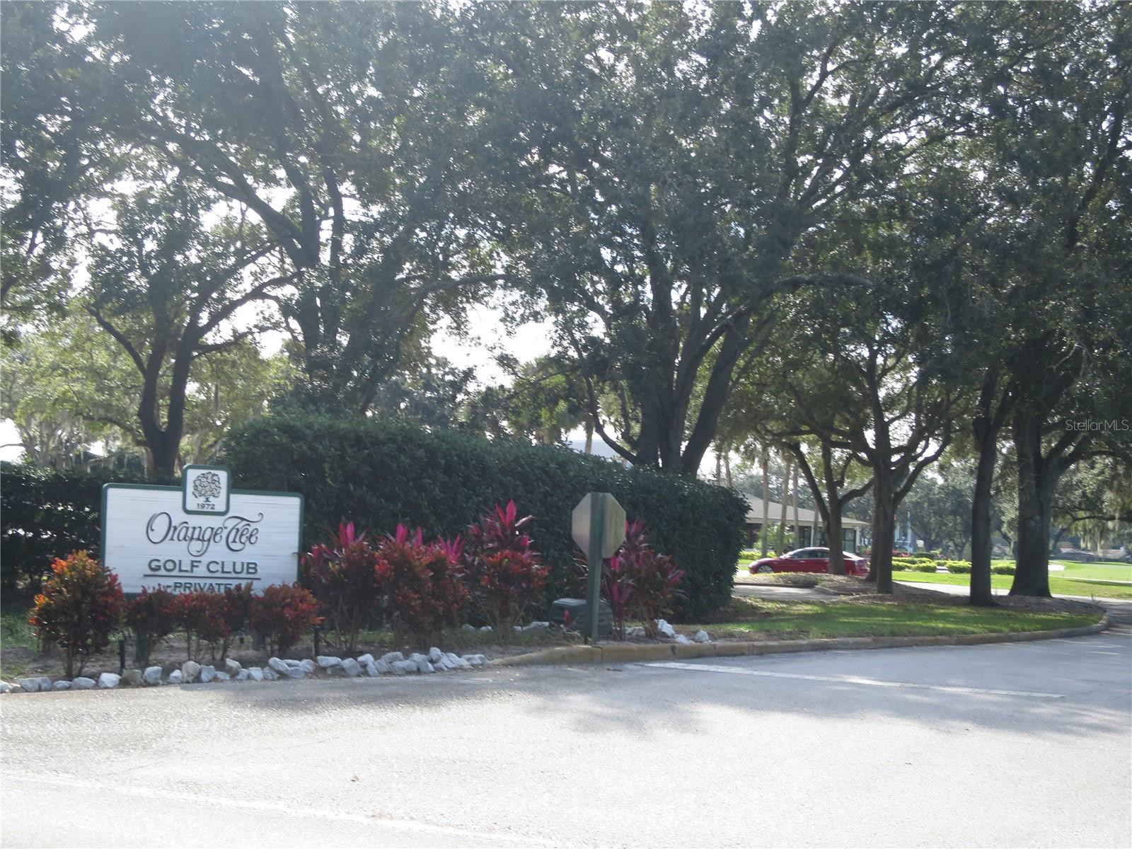 Orange Tree Golf Club section