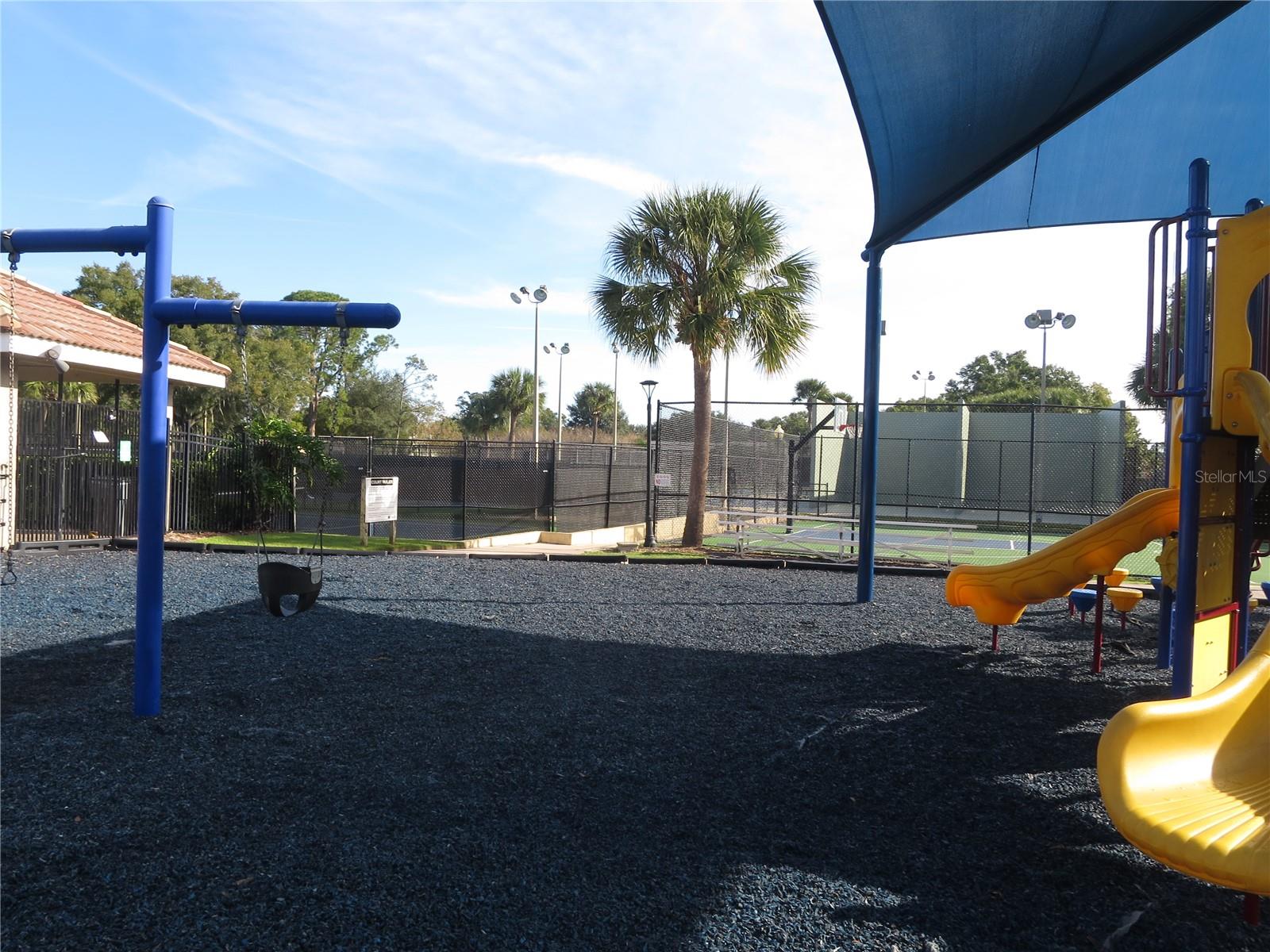 Community Playground, Basketball and Tennis Courts