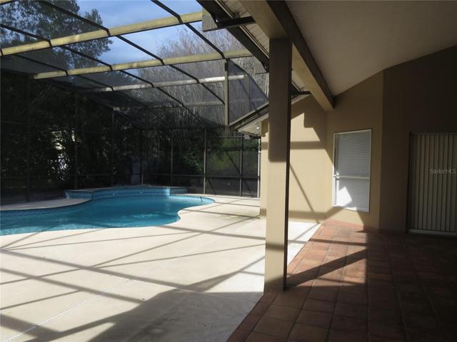 Covered Porch and Pool