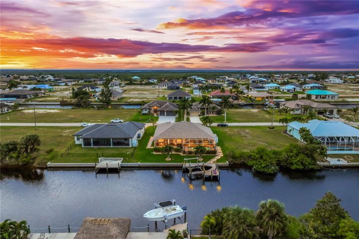 Aerial View of rear of Property Looking West