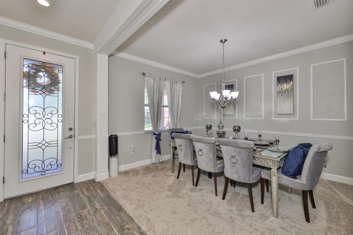 Front entrance with formal dining room, office - your choice!