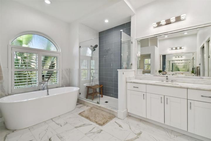 Walk in shower