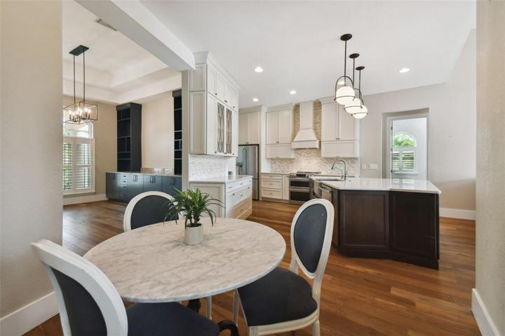 Casual dining area.