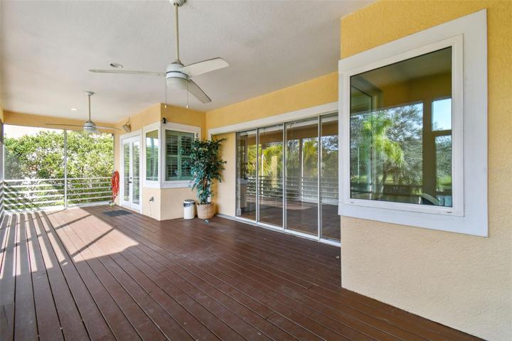 Balcony off upstairs.