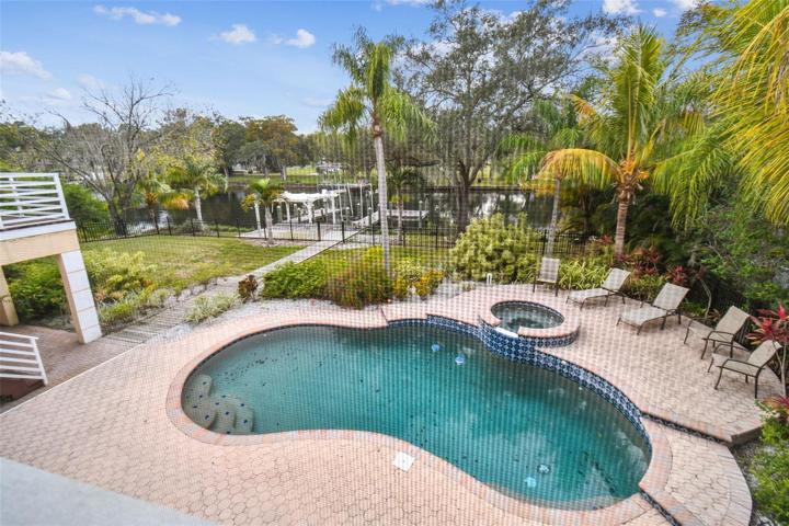 Private oasis on the water.