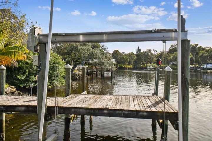 Boat lift.
