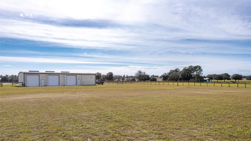 Open Land to the Garage Affords so Much Potential