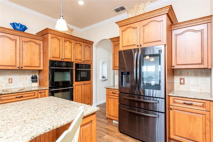 New Refrigerator, Double Convection Ovens and Cook Top!
