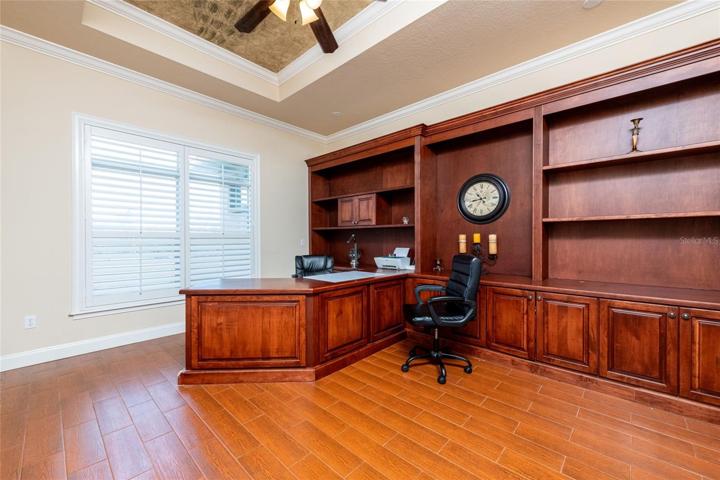 Study/ Office with Built Ins-