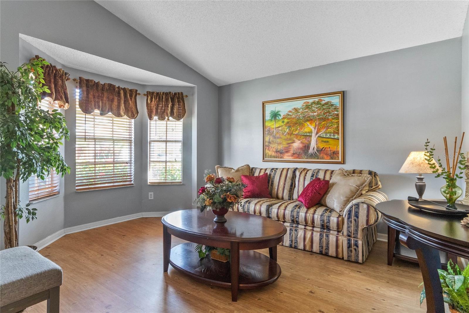 Formal living room. Great space for an office, playroom or 2nd TV room.