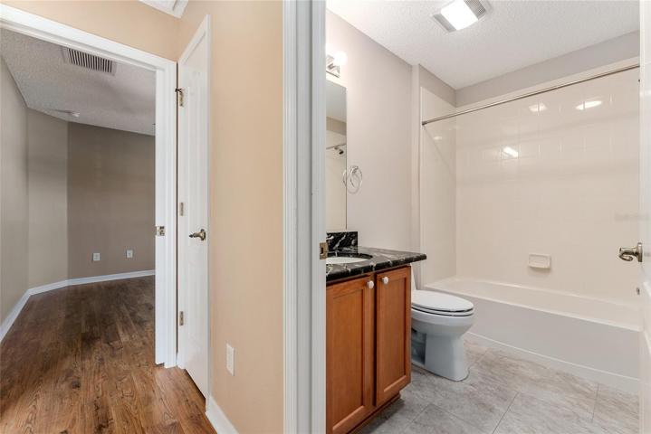BR #2 (L) and BATHROOM #2 (R)