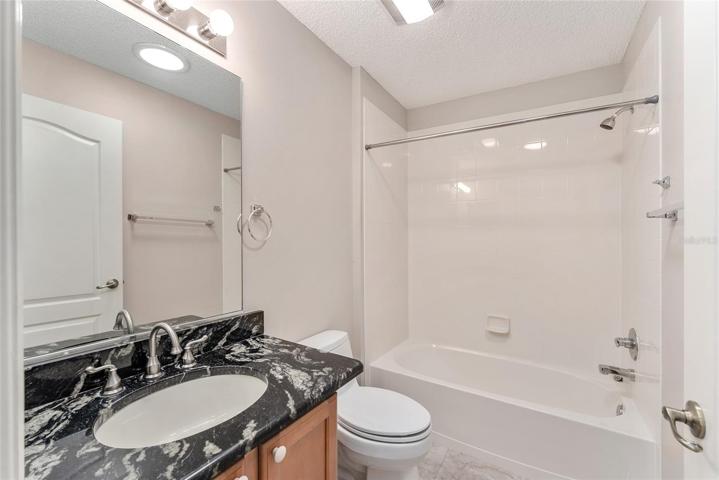 BATHROOM #2 - View from DOORWAY