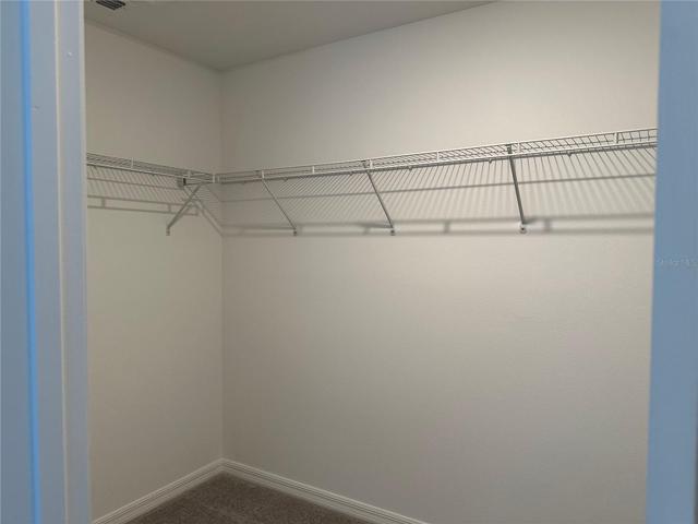 Primary walk-in closet