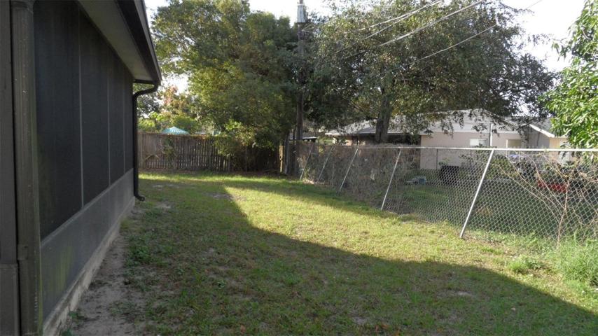 Rear yard