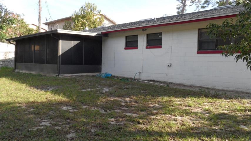 This is the rear of the home