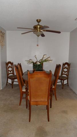 Dining room is large enough for seating 8 easily