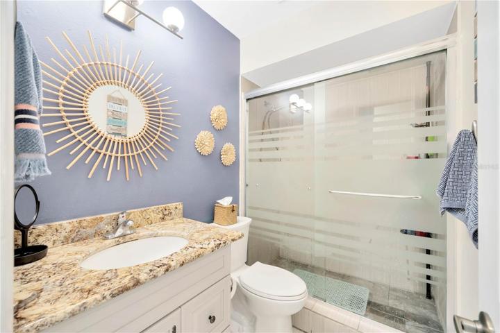Spare bathroom