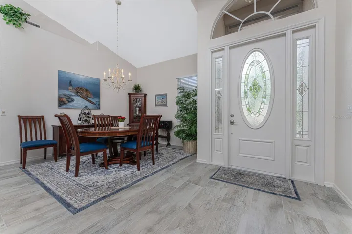 Entertain in style in the formal dining room
