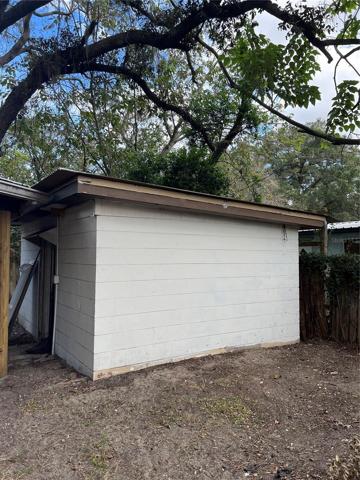 Storage w/ AC window unit