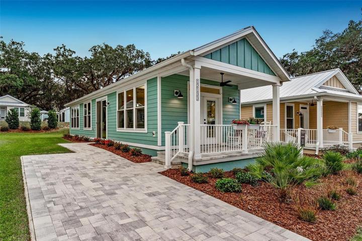 Front of Home with Paver Driveway
