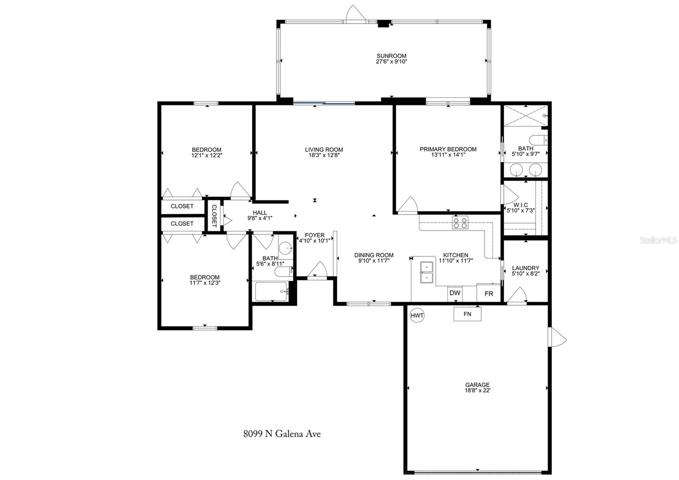 8099 N Galena Ave Floor Plan