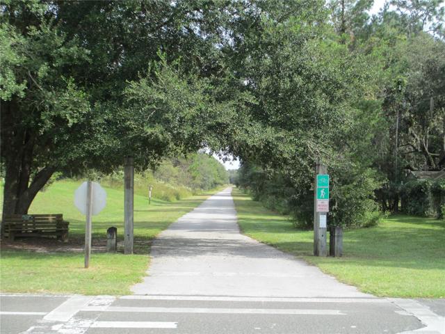 Rails To Trails Biking Path Through Community of Citrus Springs