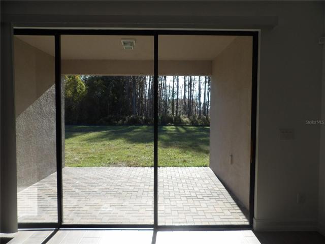 Sliding Doors to patio