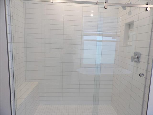 Master shower
