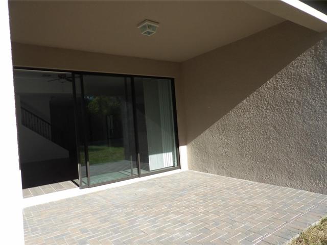 Covered patio