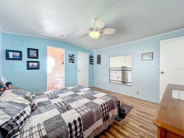 Primary bedroom with ensuite bathroom