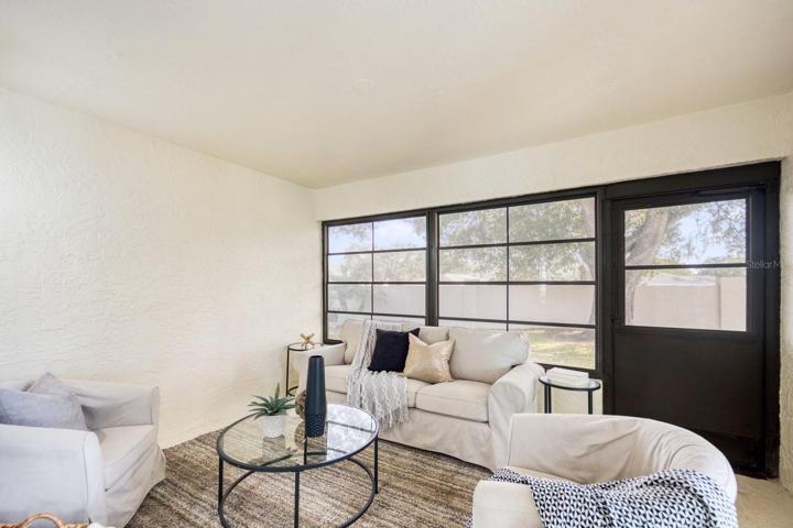 Sunroom with back door~