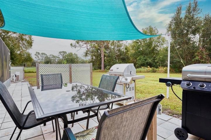Great space for cookouts!
