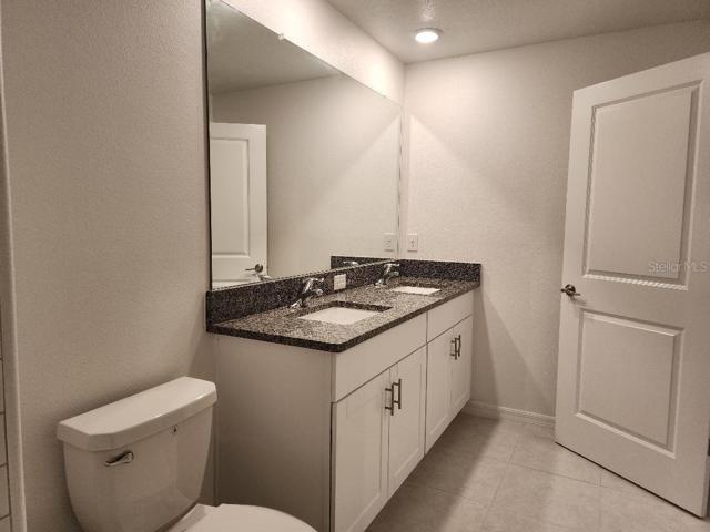 Master bath vanity
