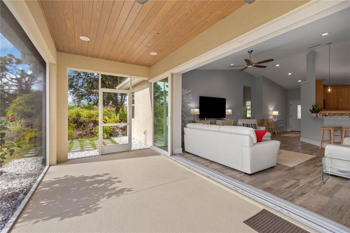 Packed sliding door