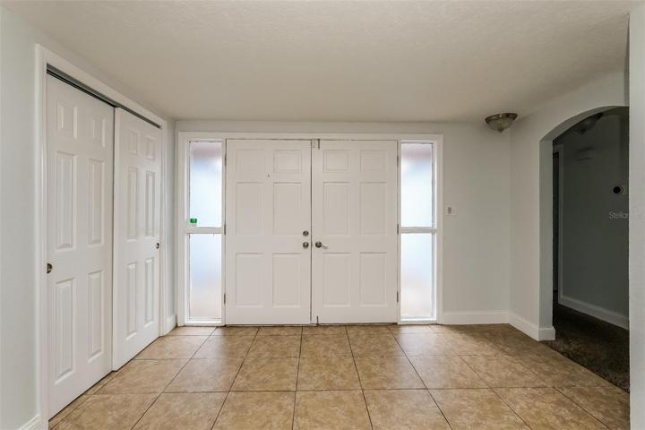 Large entry.