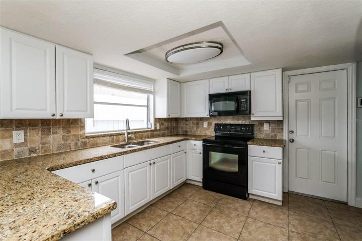 Plenty of counter space.