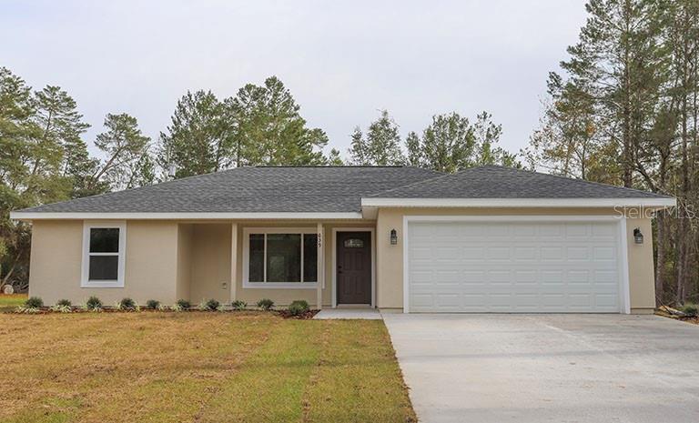 Stucco exterior Color white