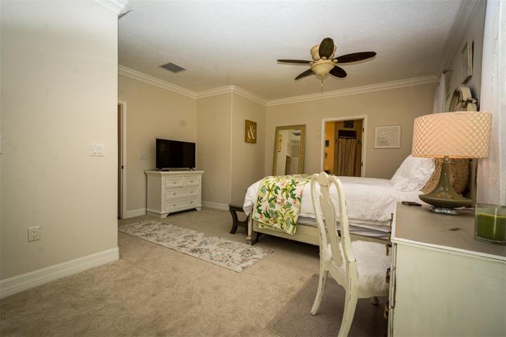 Master bedroom area